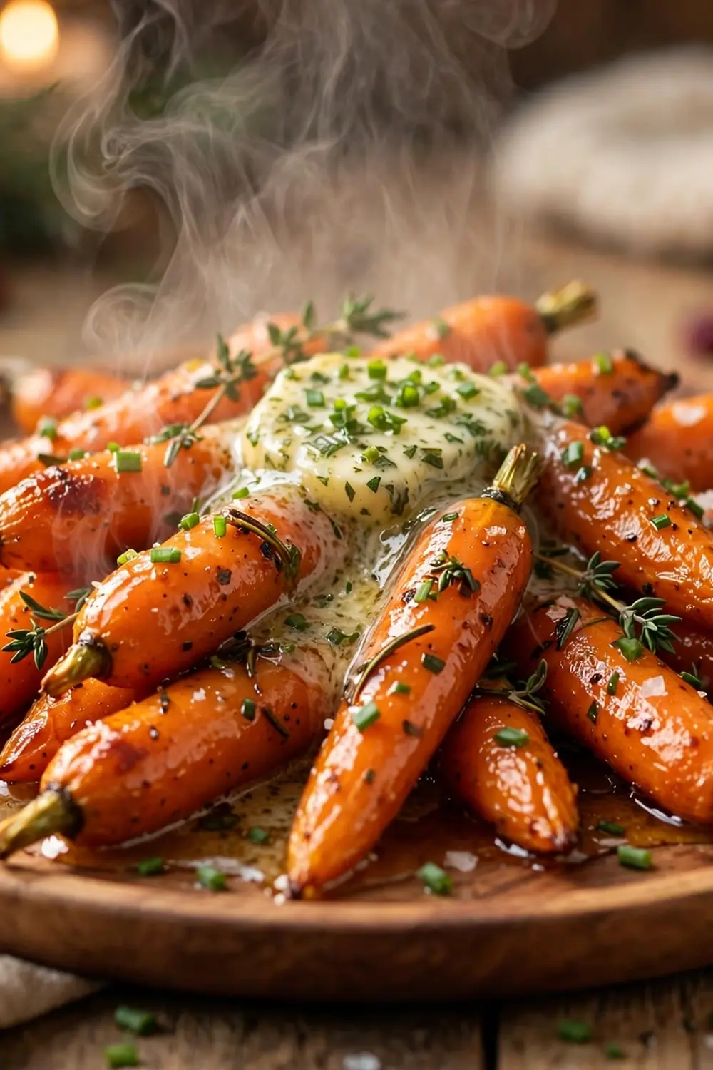 Honey maple roasted carrots 16