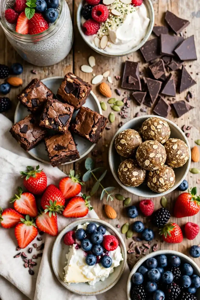 21 High Protein Low Sugar Desserts for Guilt-Free Indulgence