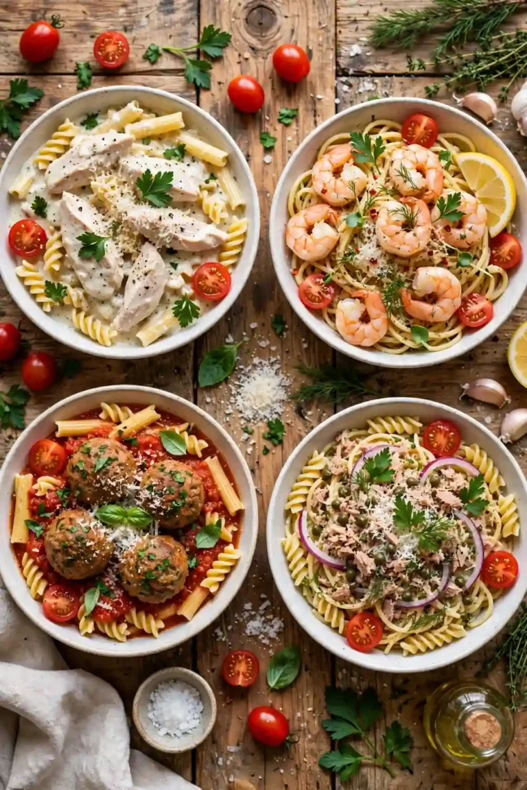 24 High Protein Pasta Recipes for Comforting Balanced Dinners