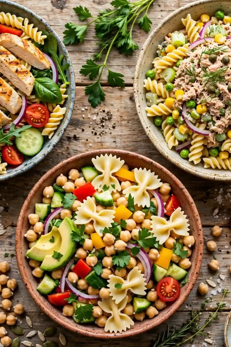 22 High Protein Pasta Salads for Fresh, Satisfying Lunches