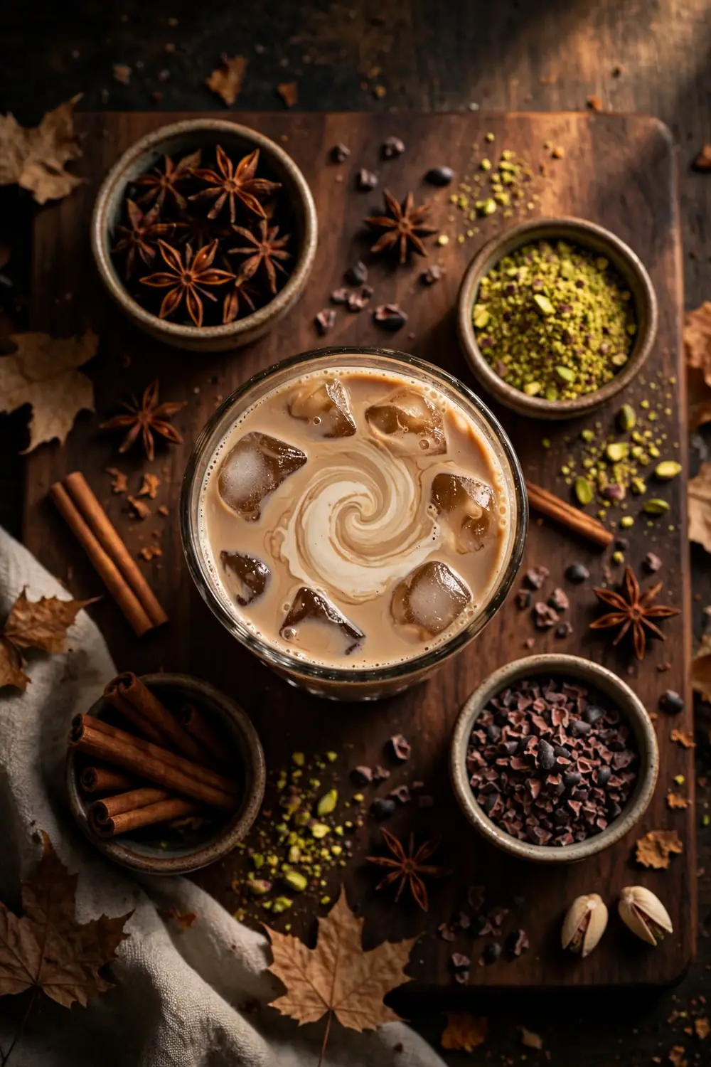 iced pumpkin cream chai latte 08