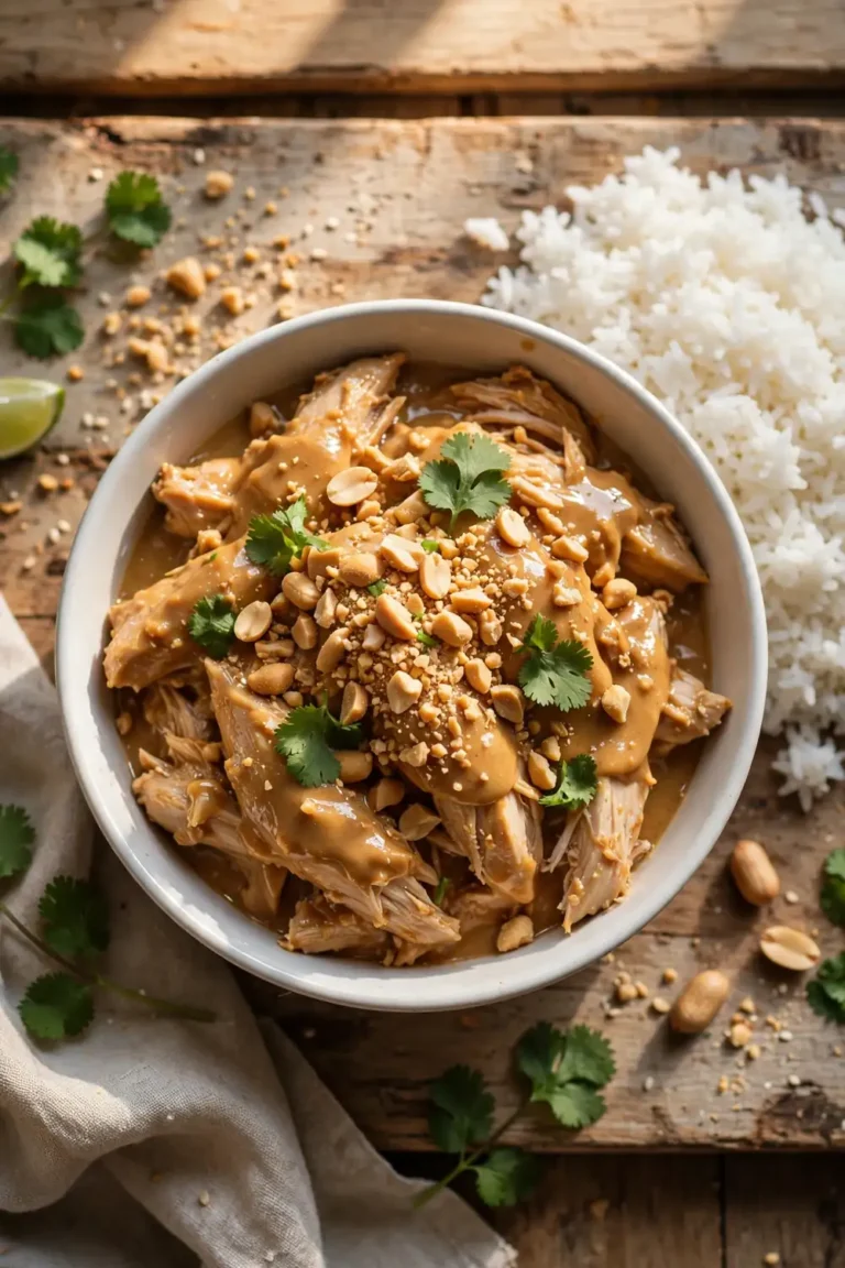 23 Slow Cooker Peanut Chicken Ideas for Easy Cozy Dinners