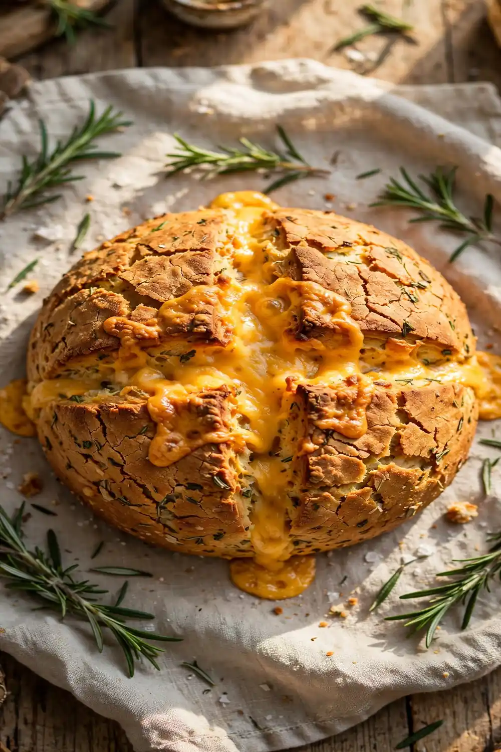 Rustic Cheddar Crust