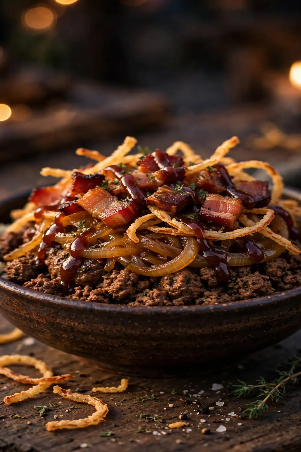 BBQ Bacon Stack