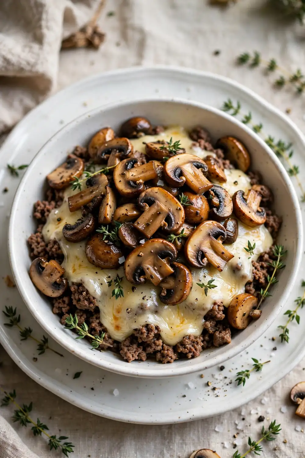 Mushroom Swiss Melt