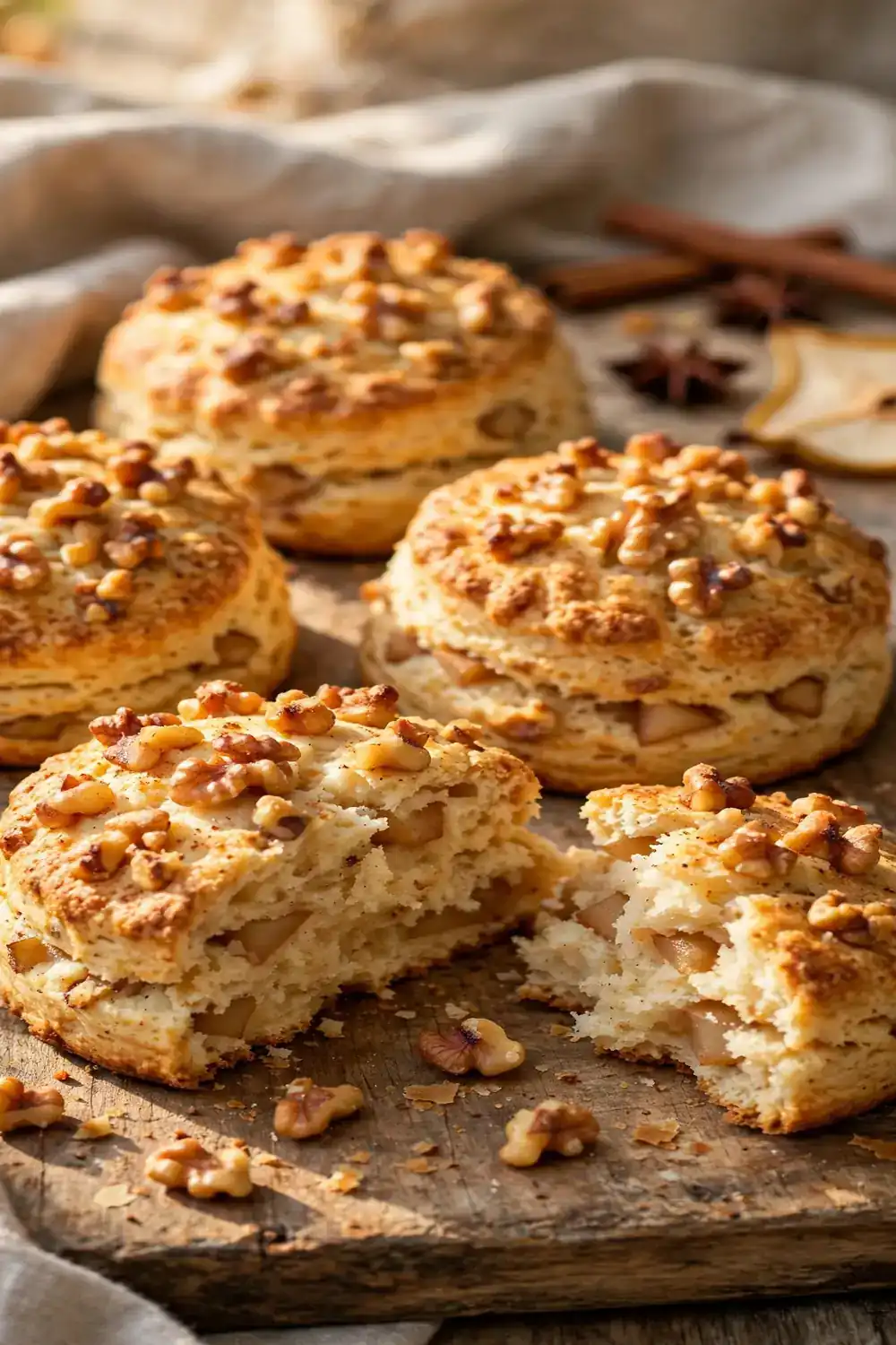 Walnut Crunch Tops