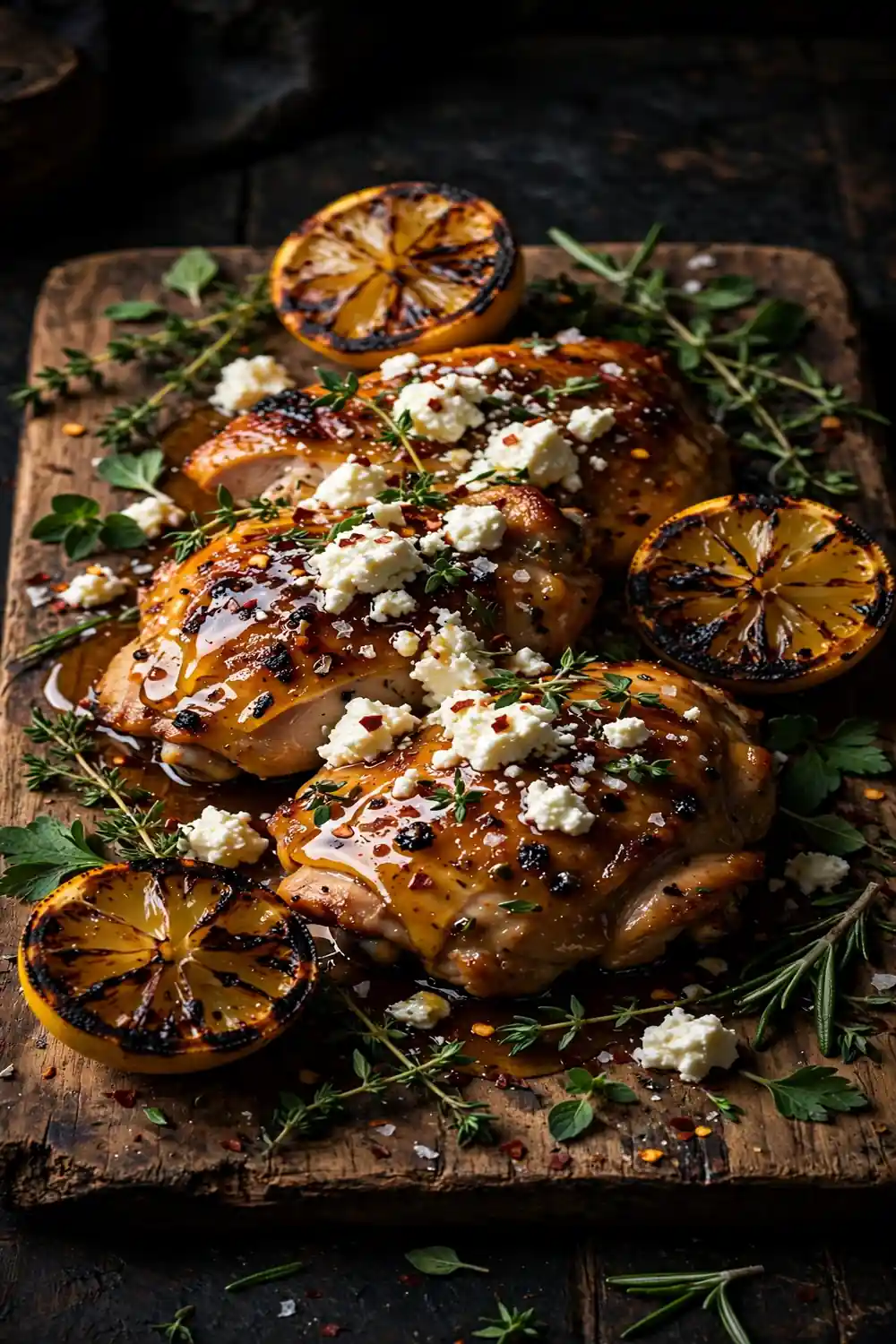 Charred Lemon Halves