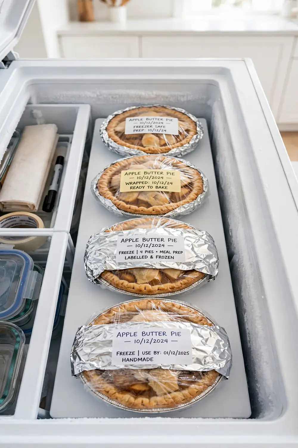 Freezer Friendly Pies