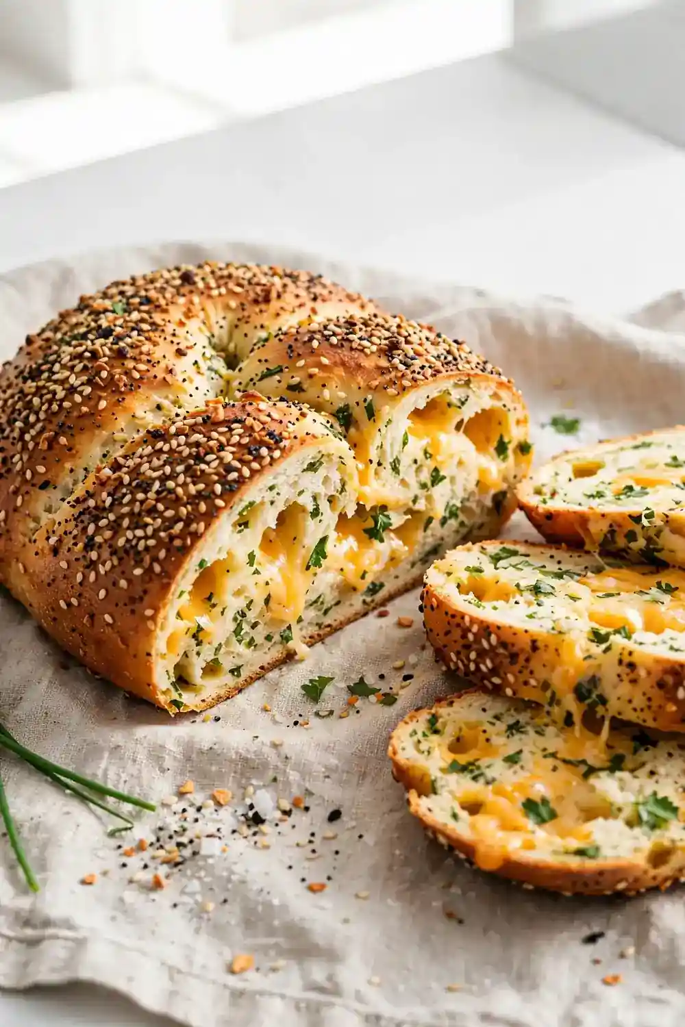 Everything Bagel Top