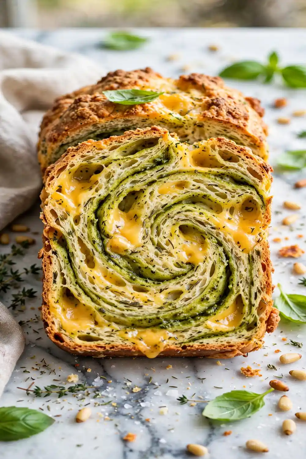 Pesto Ribbon Marble