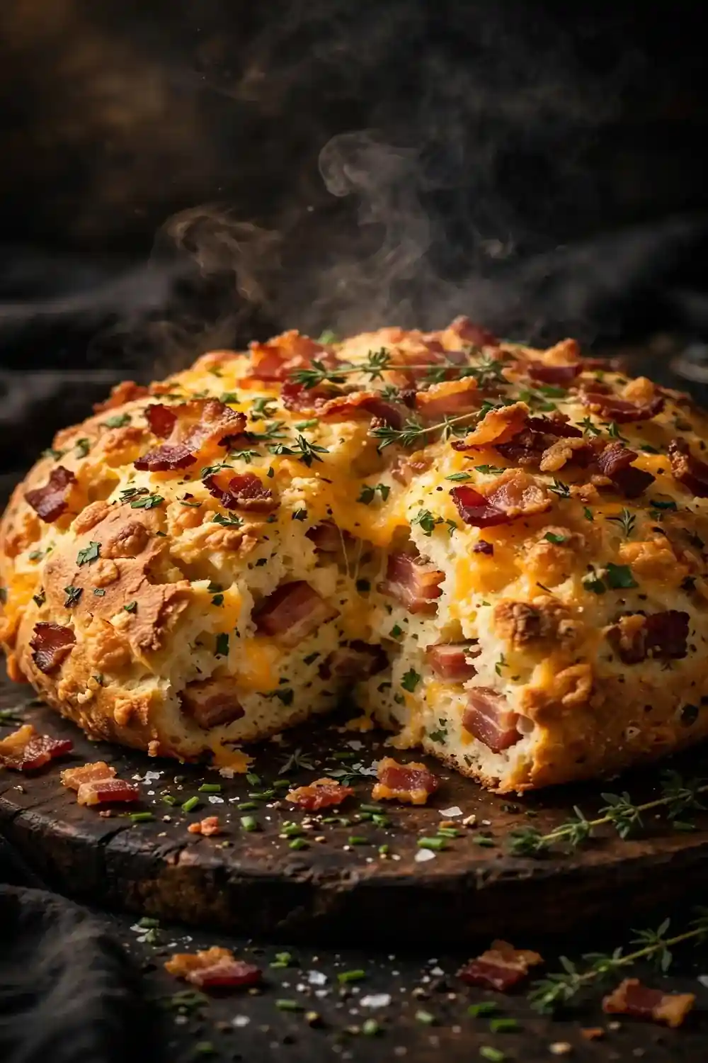Bacon Cheddar Crumble