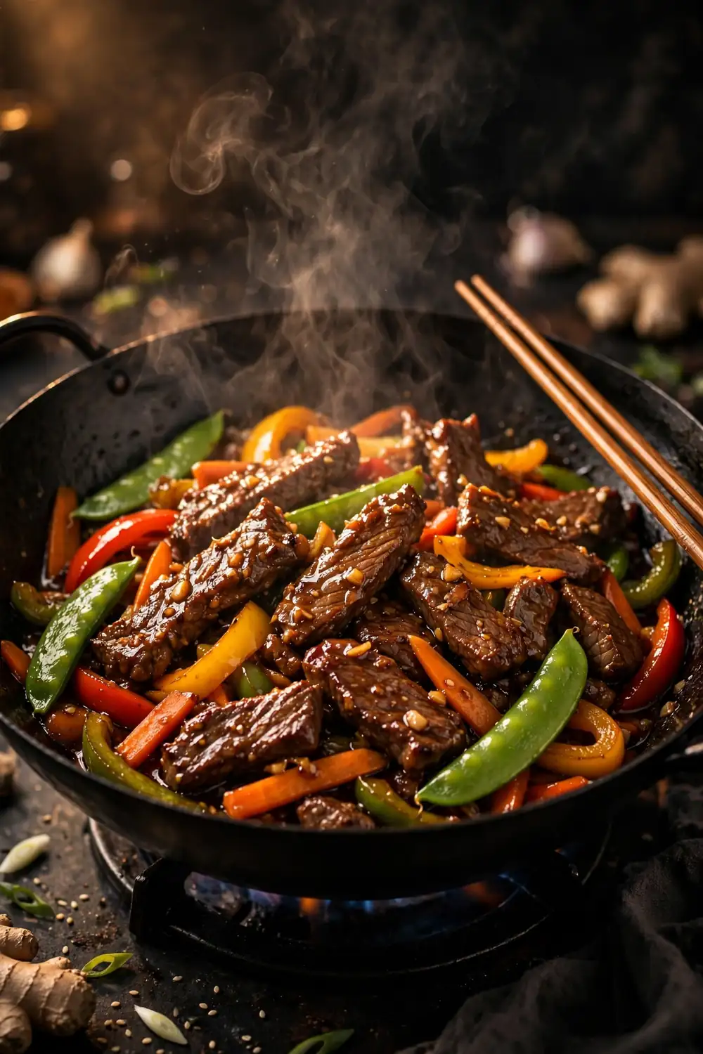 Speedy beef stir fry, one of 24 quick school night dinners kids will love