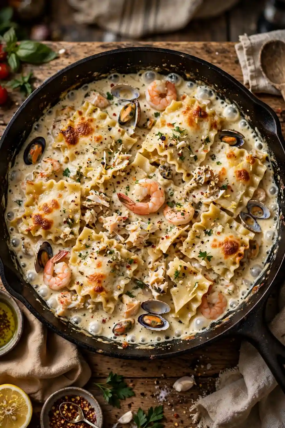 Quick skillet version bake