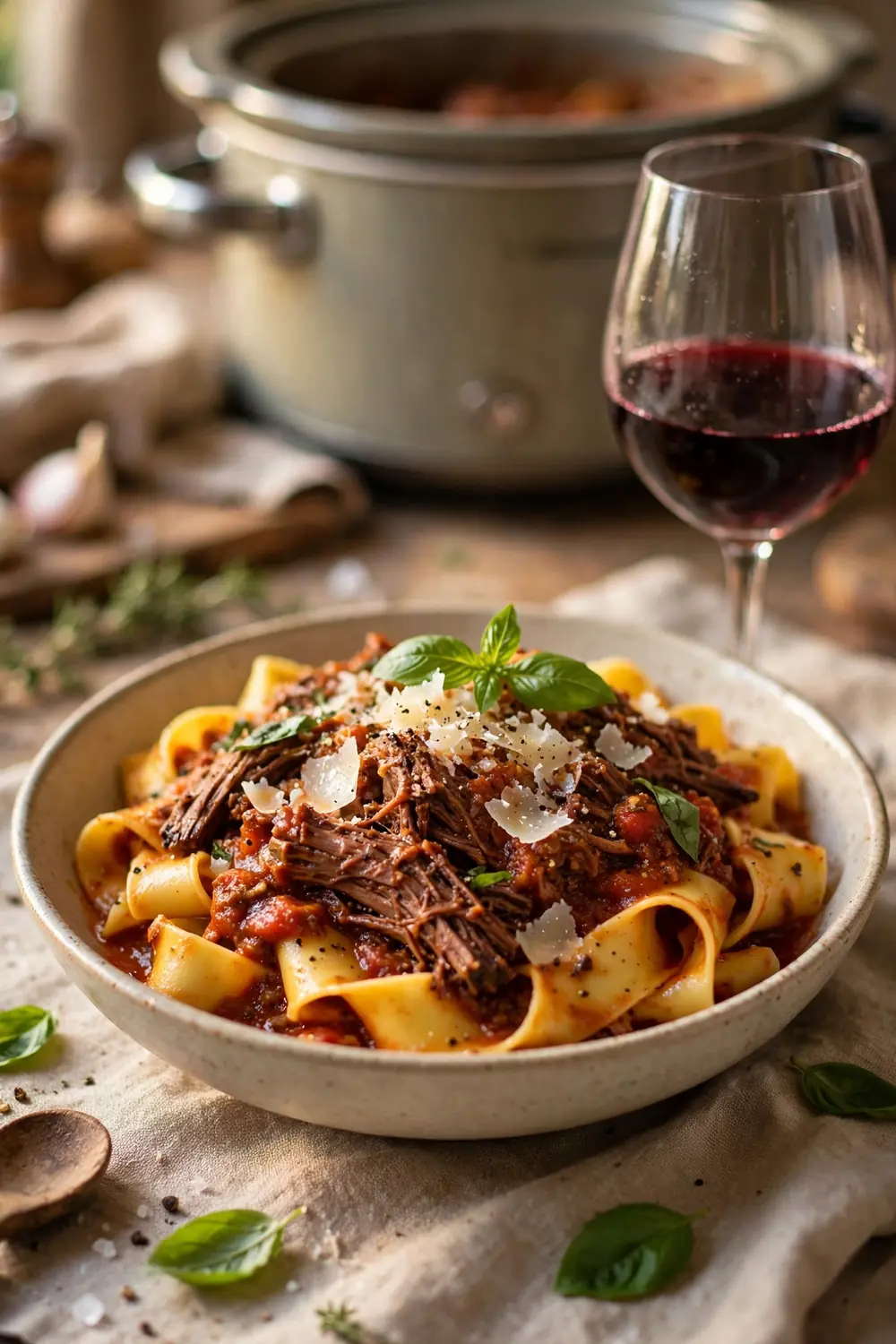 Slow Cooker Beef Ragu
