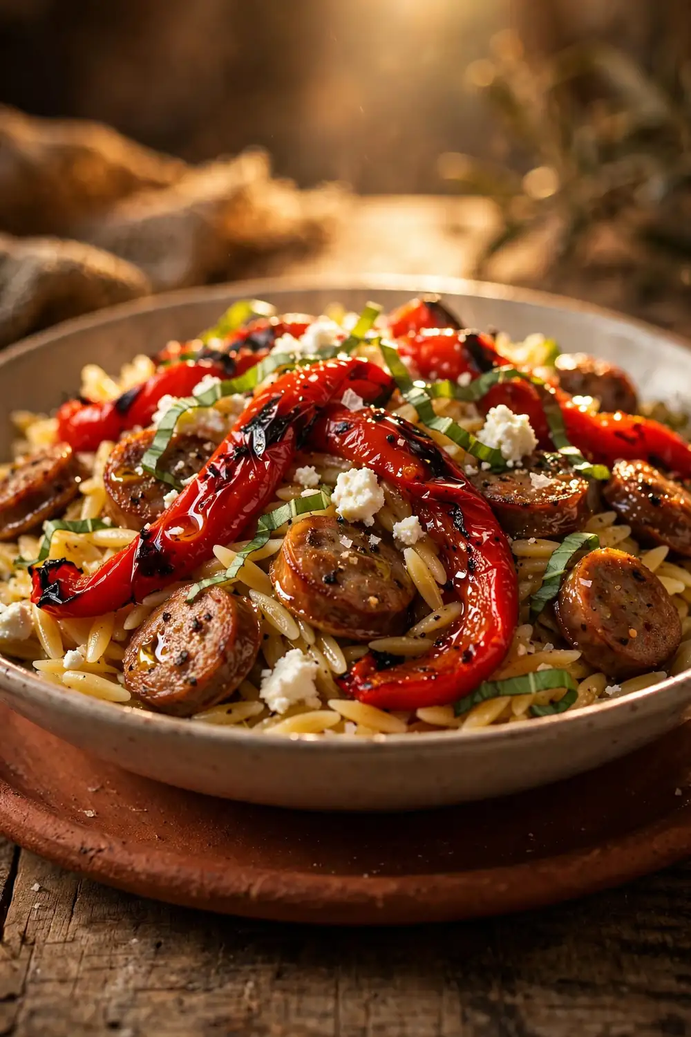 italian sausage orzo 04