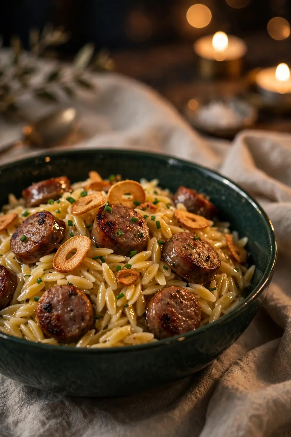 italian sausage orzo 08