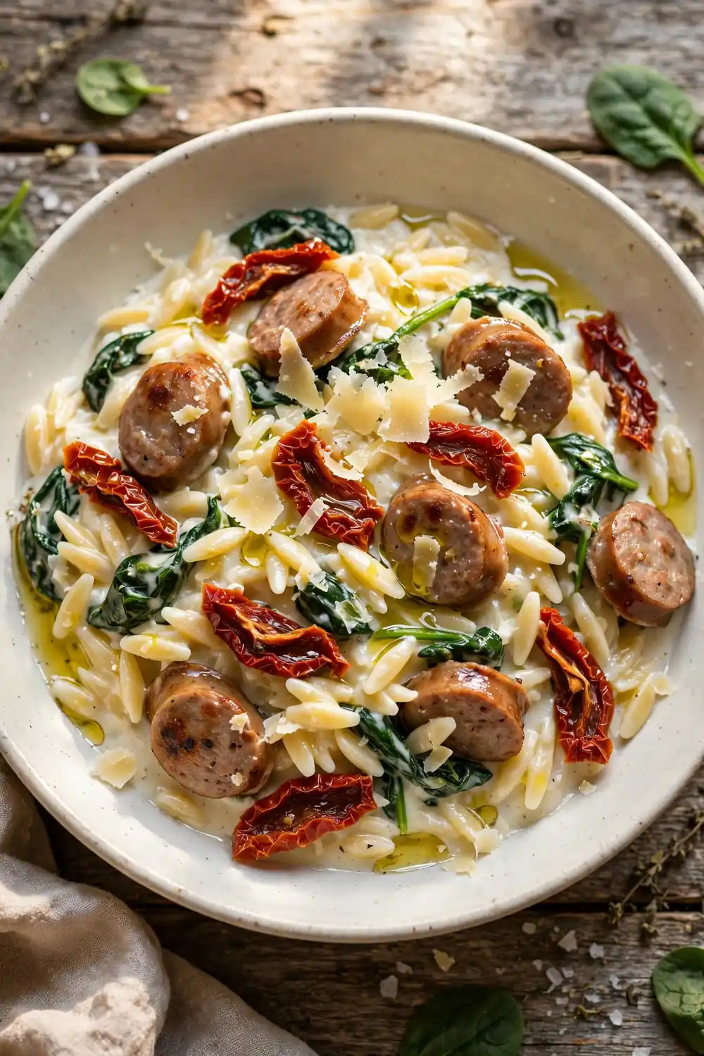 italian sausage orzo 09