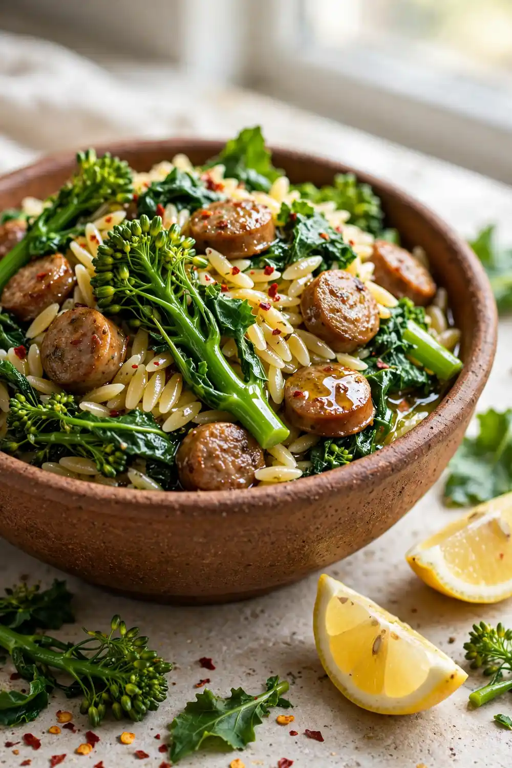 italian sausage orzo 11