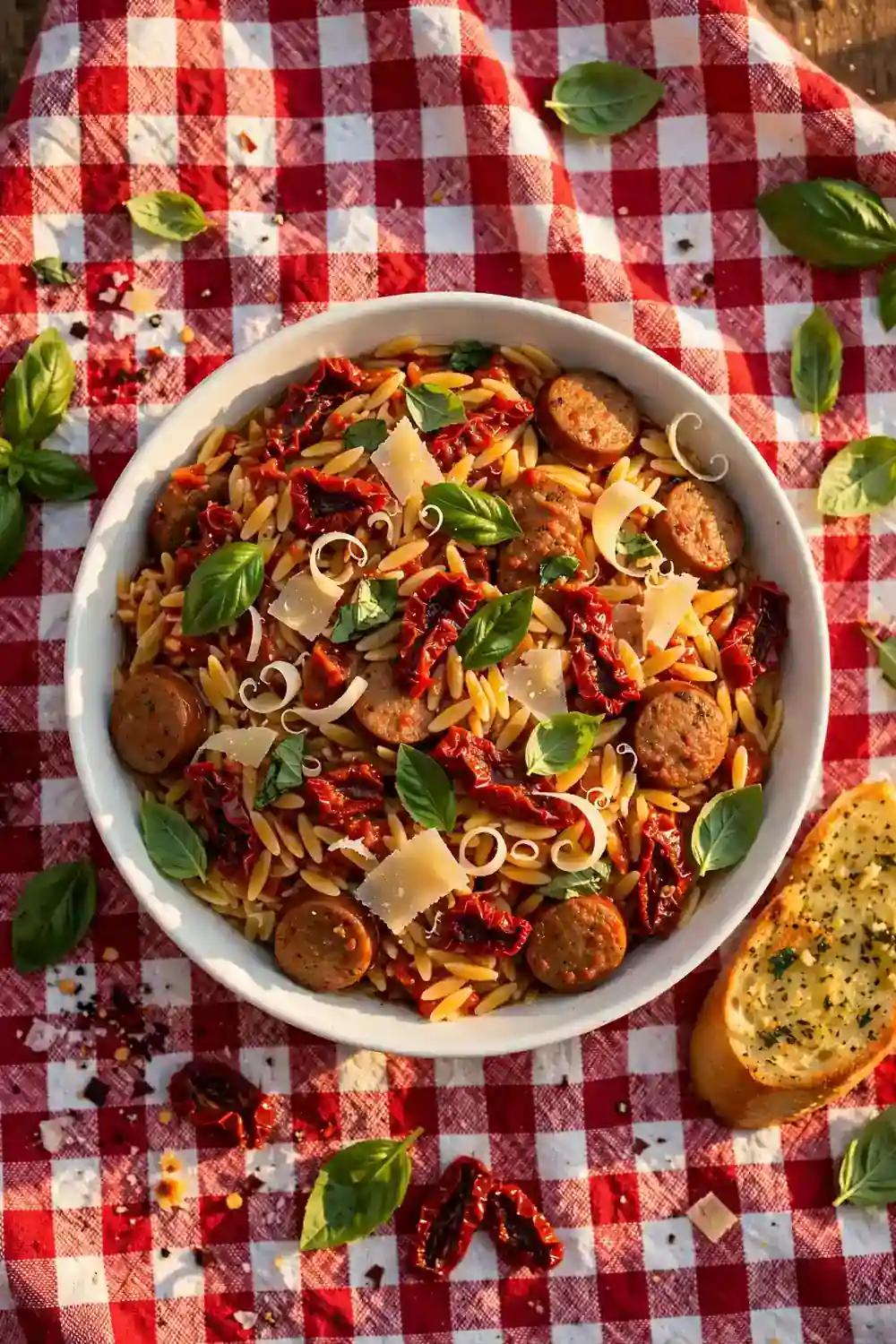 italian sausage orzo 13