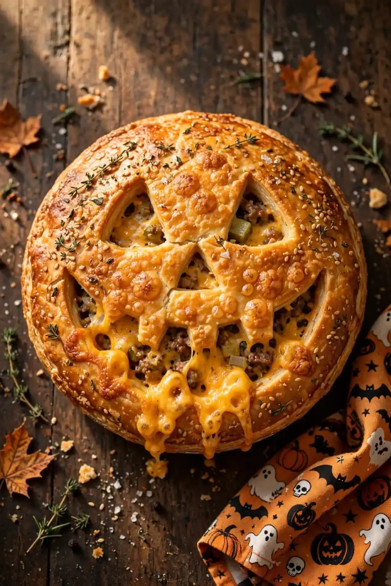 22 Spooky Jack O Lantern Cheeseburger Pie Ideas to Try