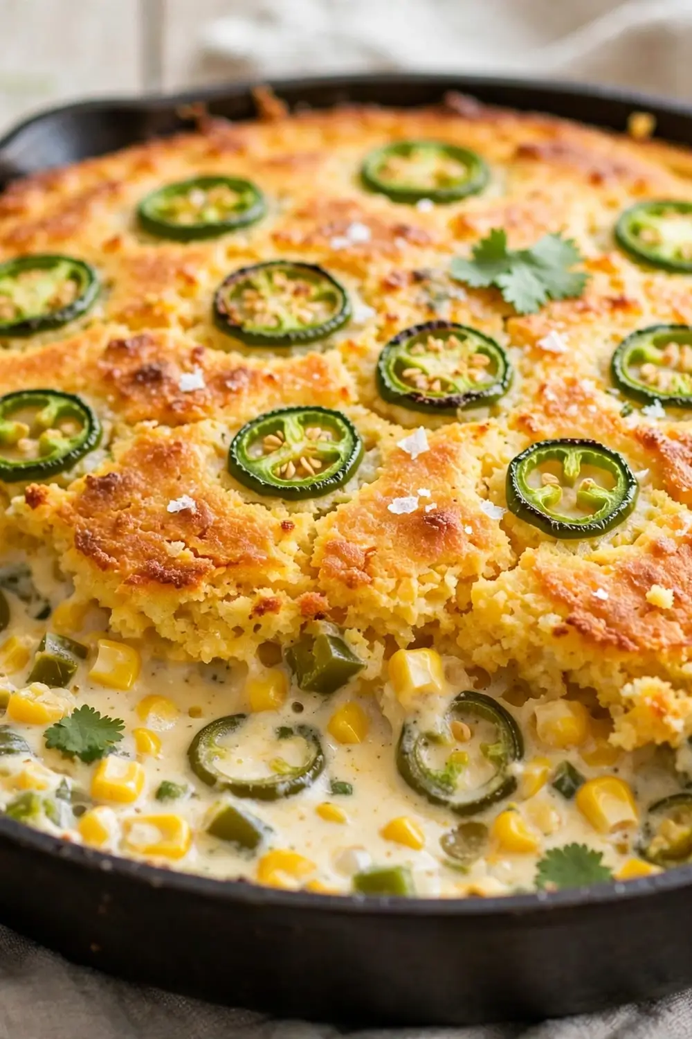 Jalapeno corn casserole 05
