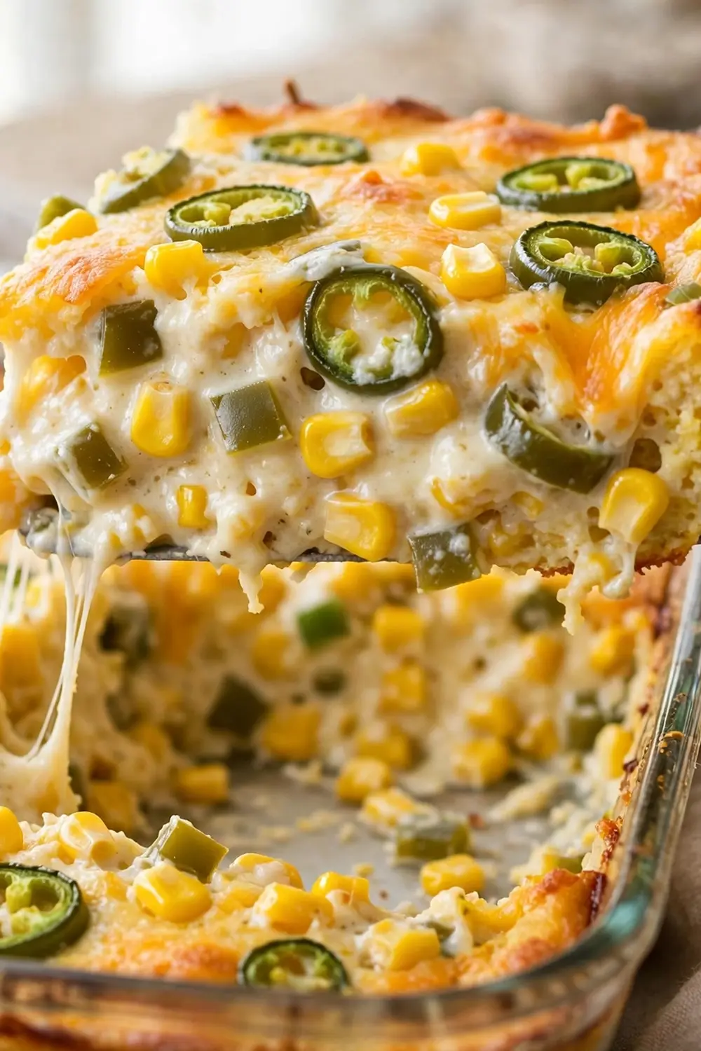 Jalapeno corn casserole 07
