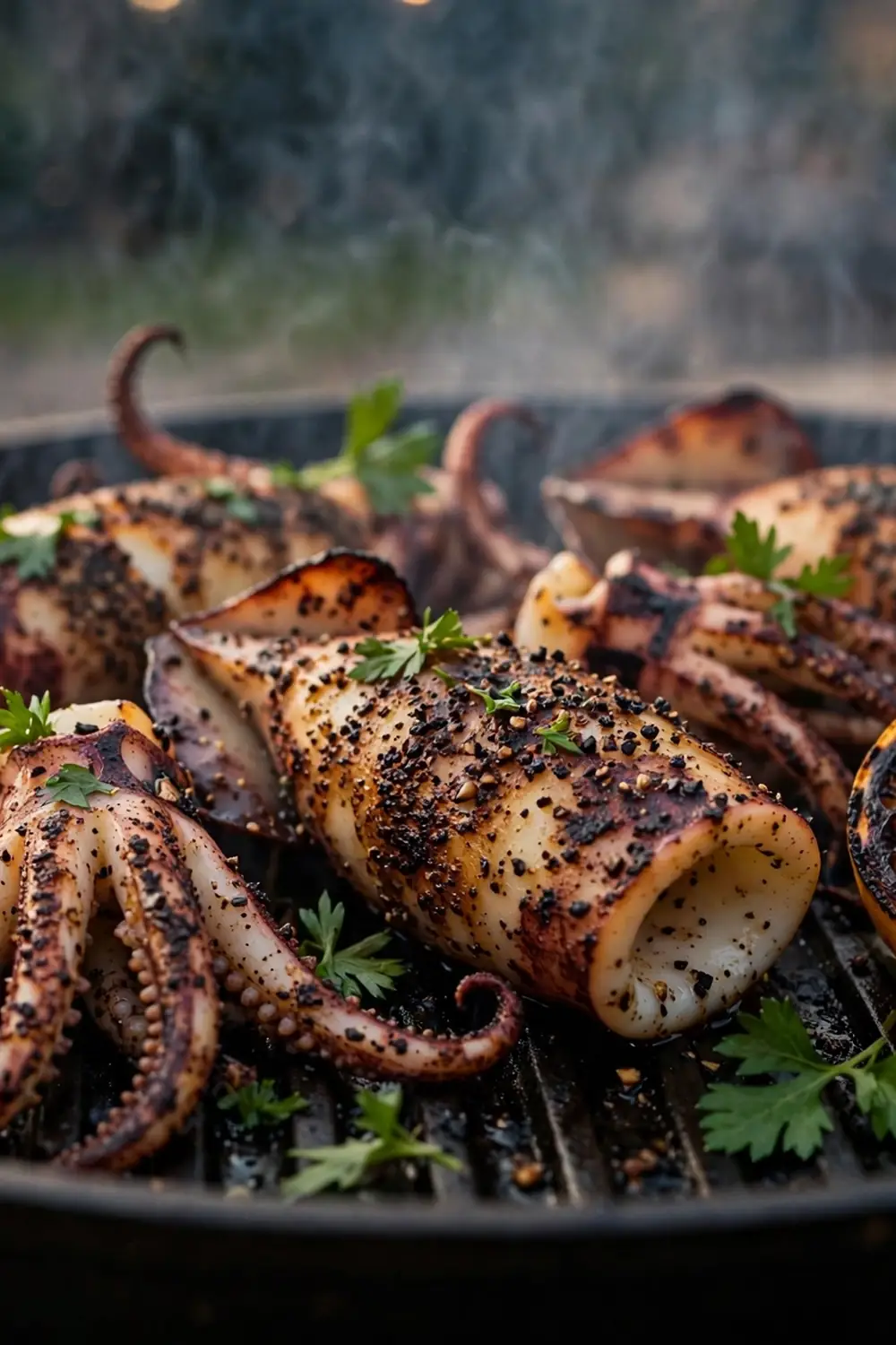 keto garlic squid 15