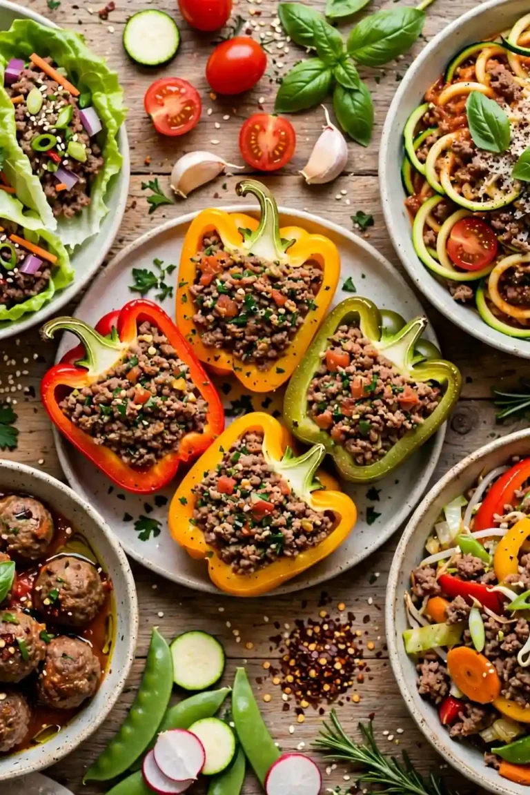 25 Low Calorie Ground Beef Recipes for Lean Dinner Ideas