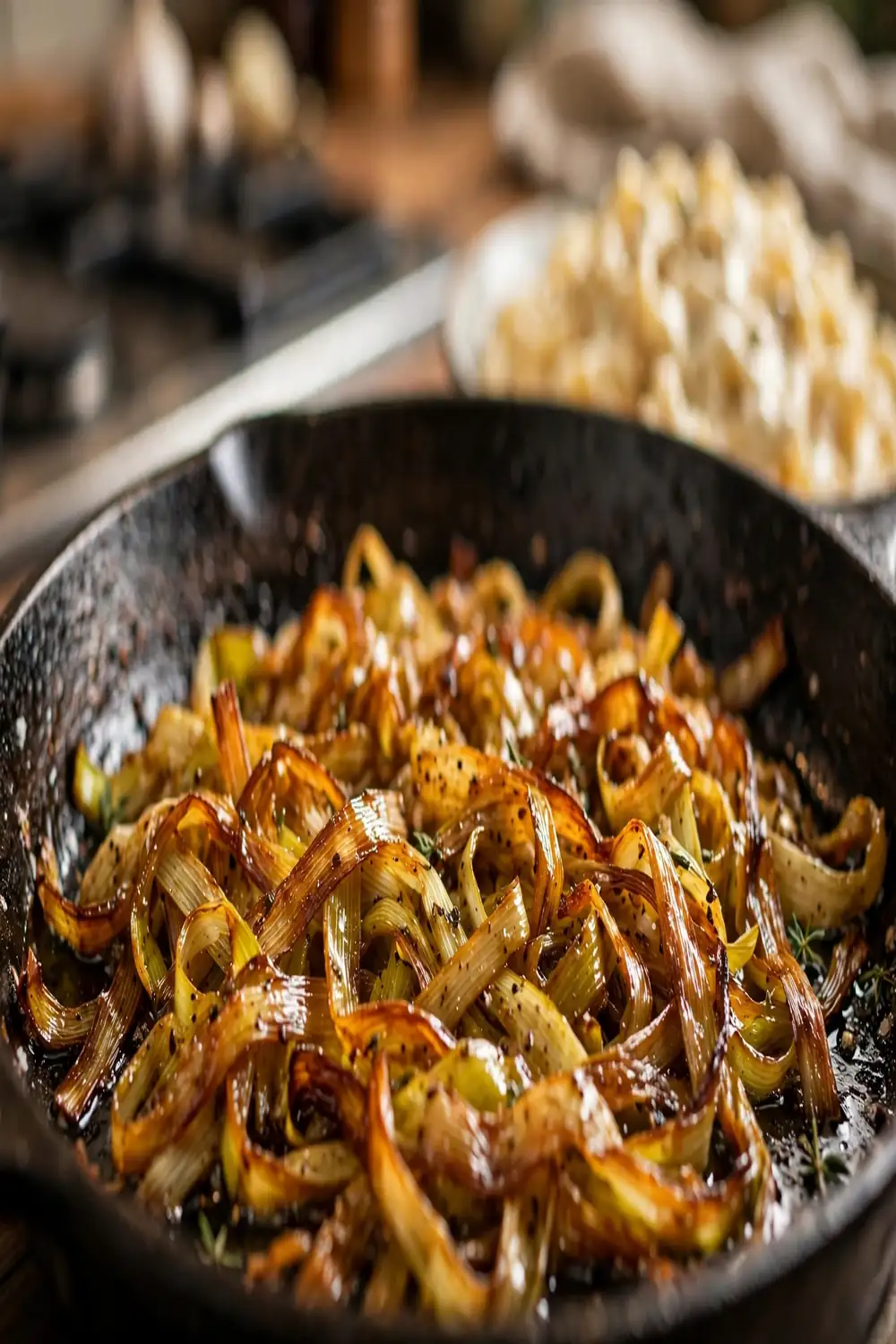 Leek Mushroom Gruyere Pasta 02