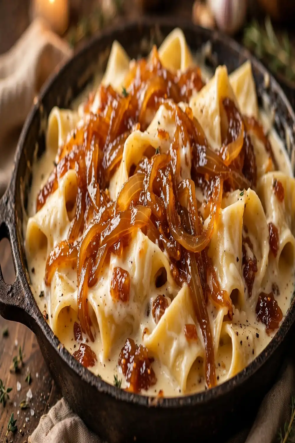 Leek Mushroom Gruyere Pasta 11