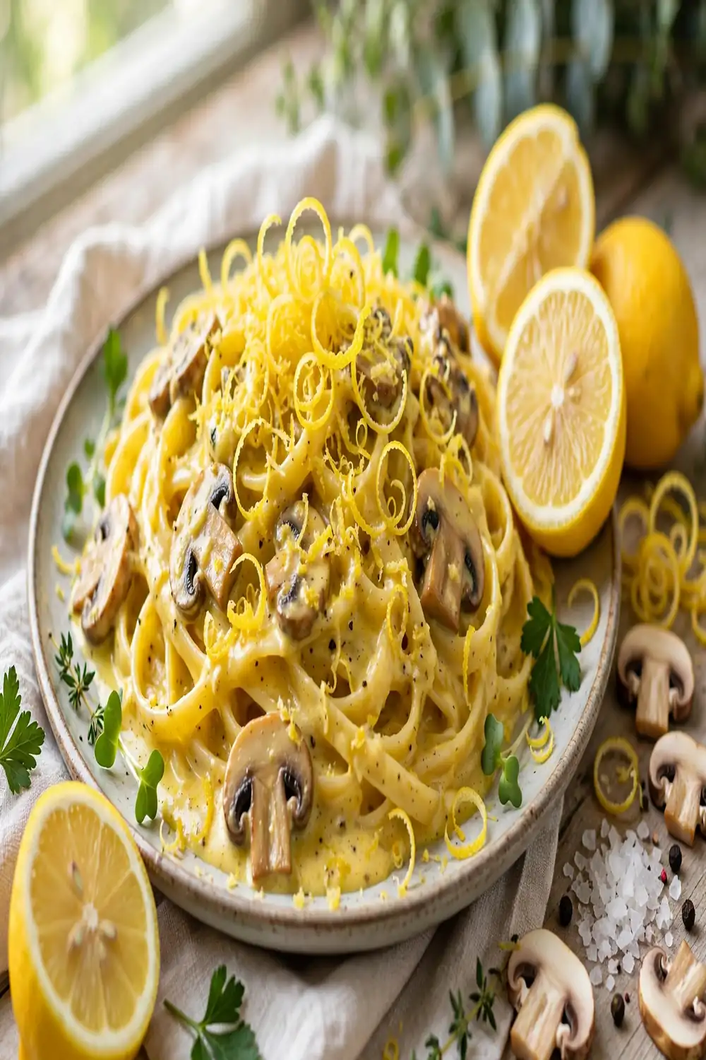 Leek Mushroom Gruyere Pasta 13