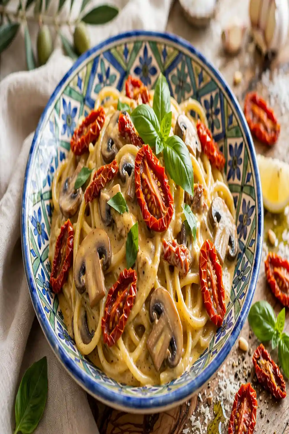 Leek Mushroom Gruyere Pasta 22