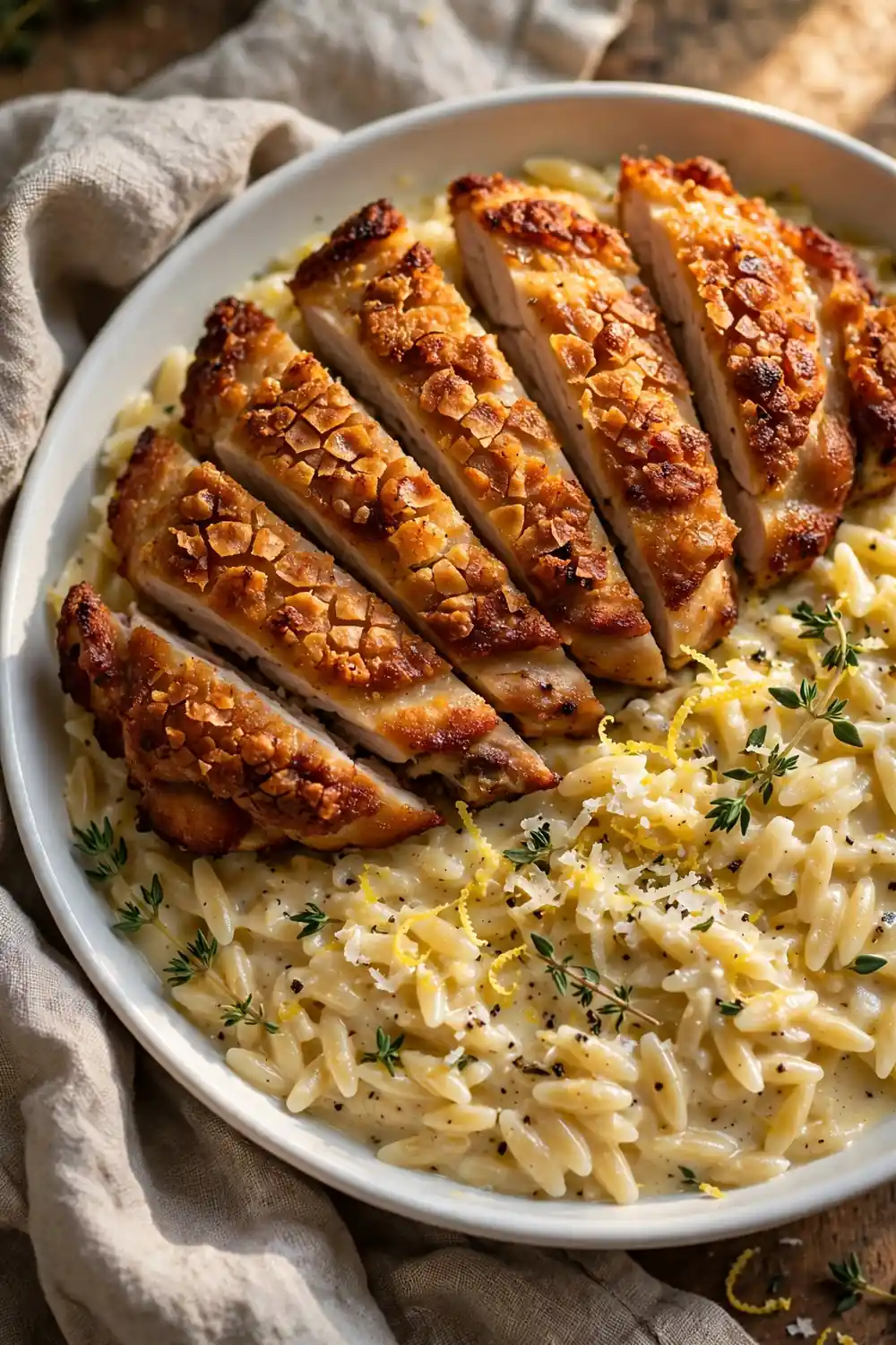 lemon chicken orzo 13