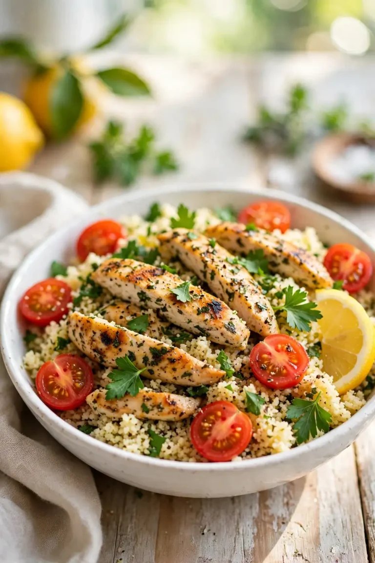 22 Lemon Herb Chicken Couscous Bowls You’ll Love Most