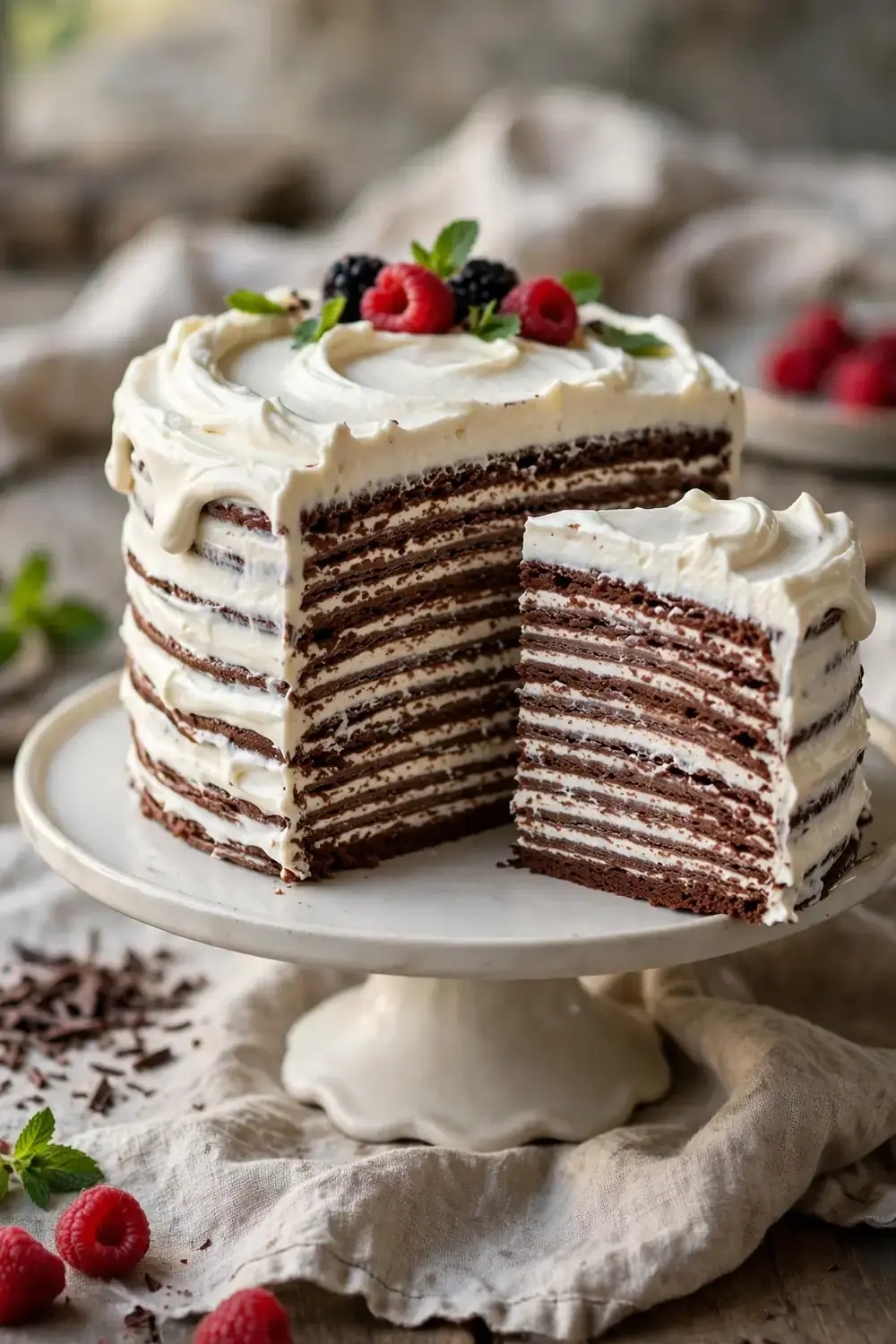Low calorie chocolate cake