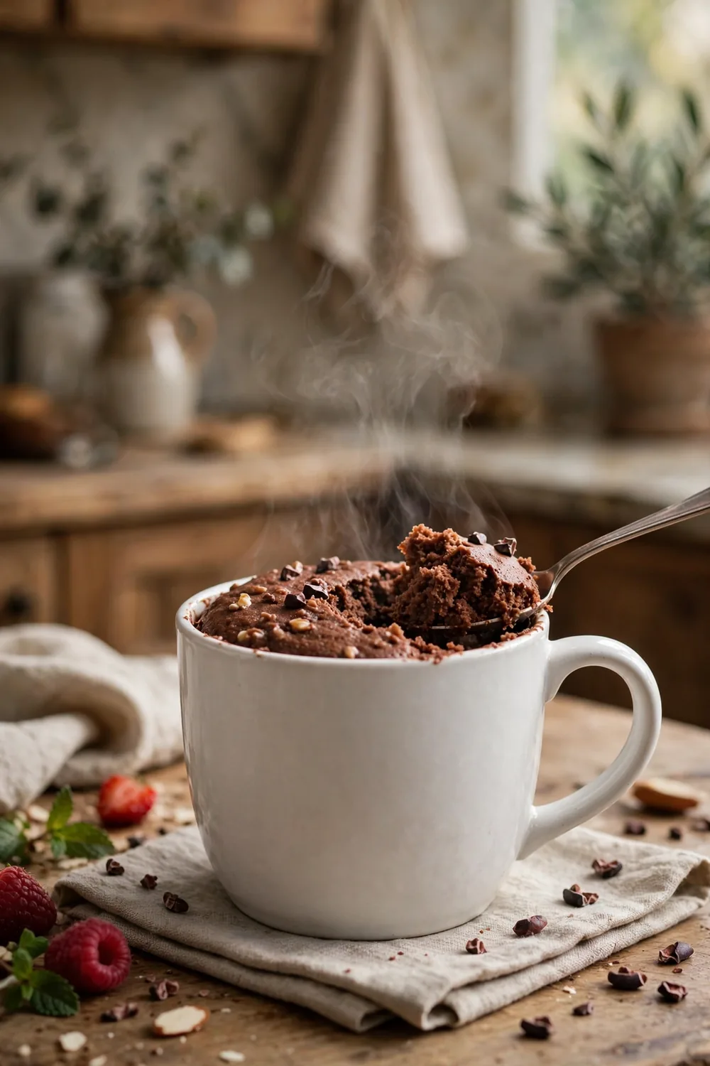 Low calorie chocolate cake