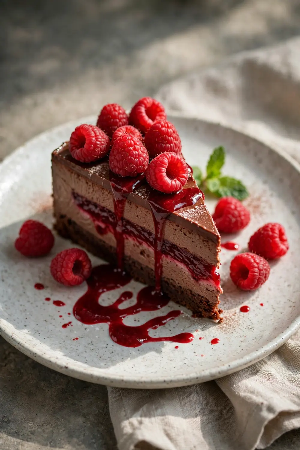 Low calorie chocolate cake