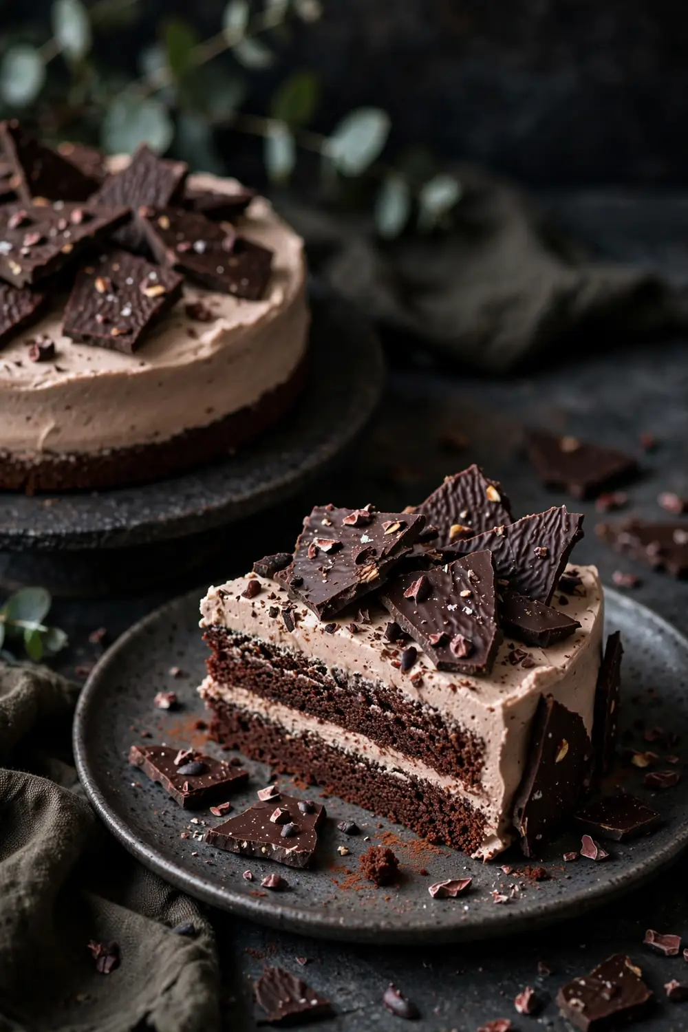 Low calorie chocolate cake