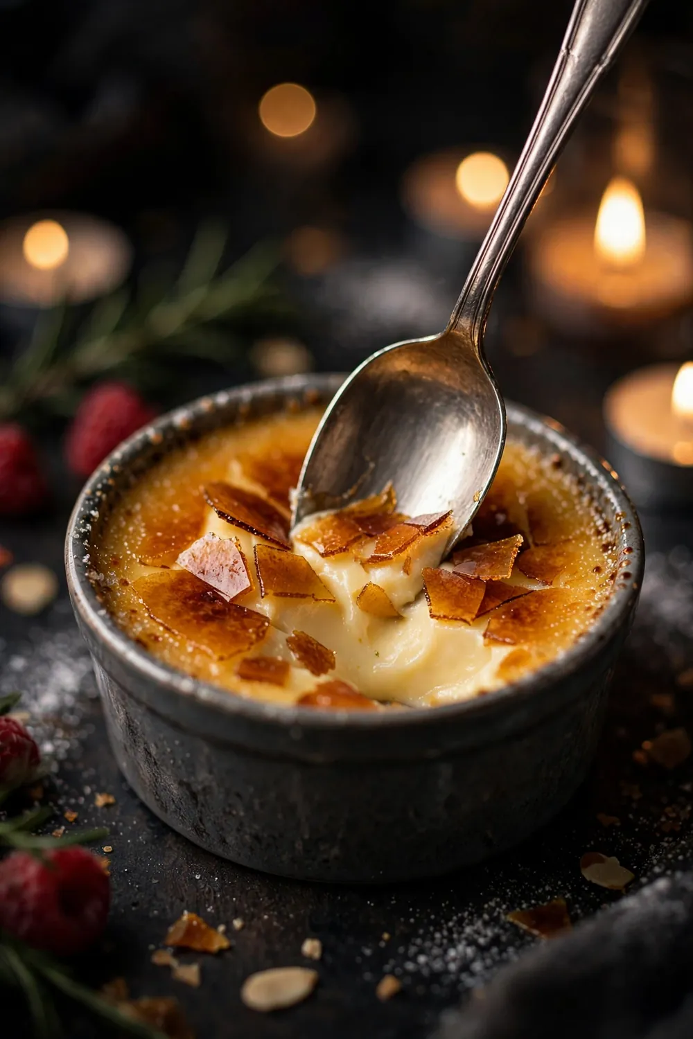 Low carb creme brulee