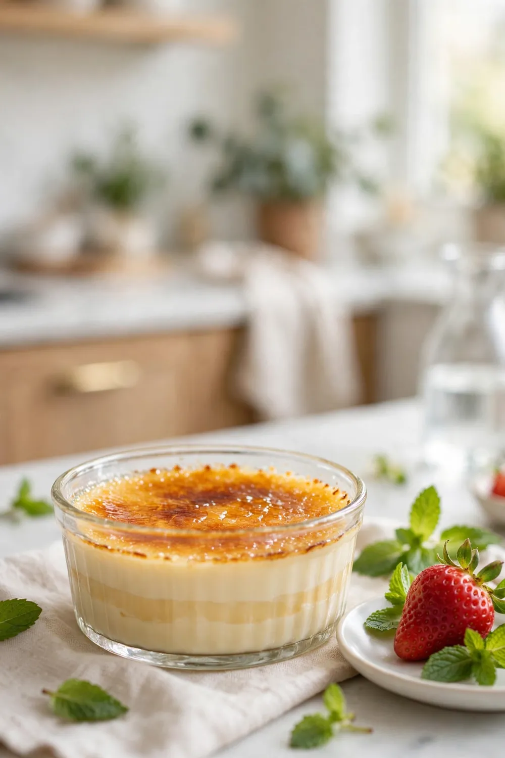 Low carb creme brulee
