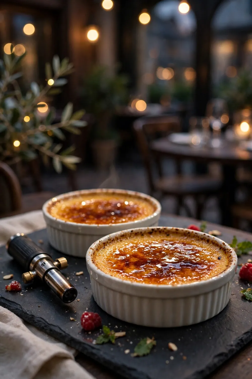 Low carb creme brulee