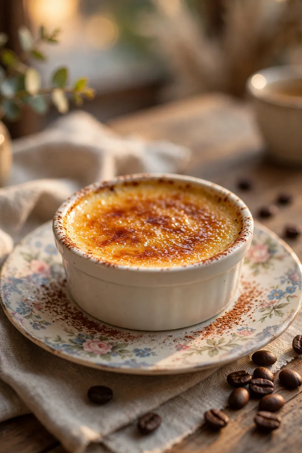 Low carb creme brulee