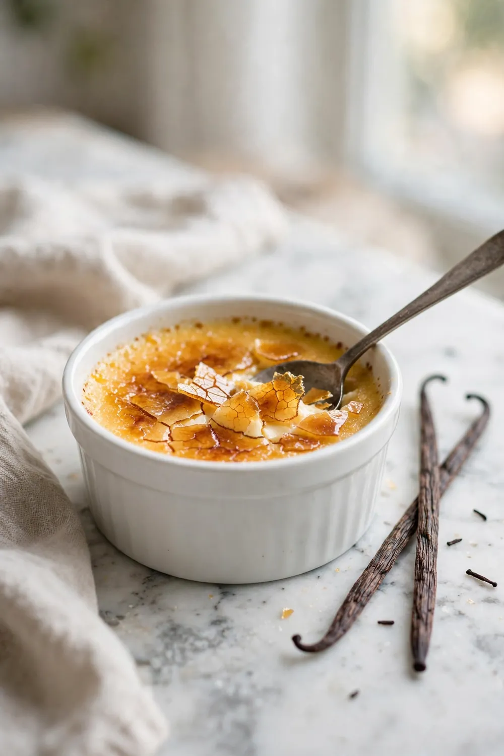 Low carb creme brulee