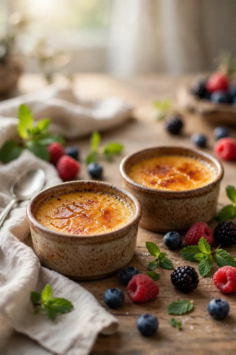 Low carb creme brulee