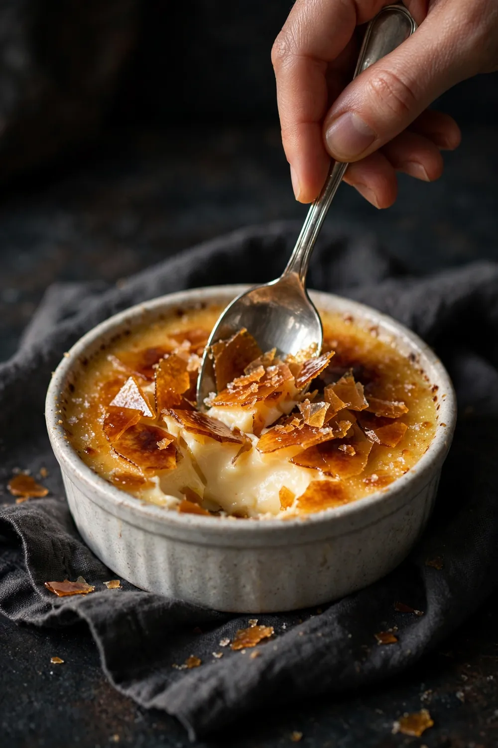 Low carb creme brulee