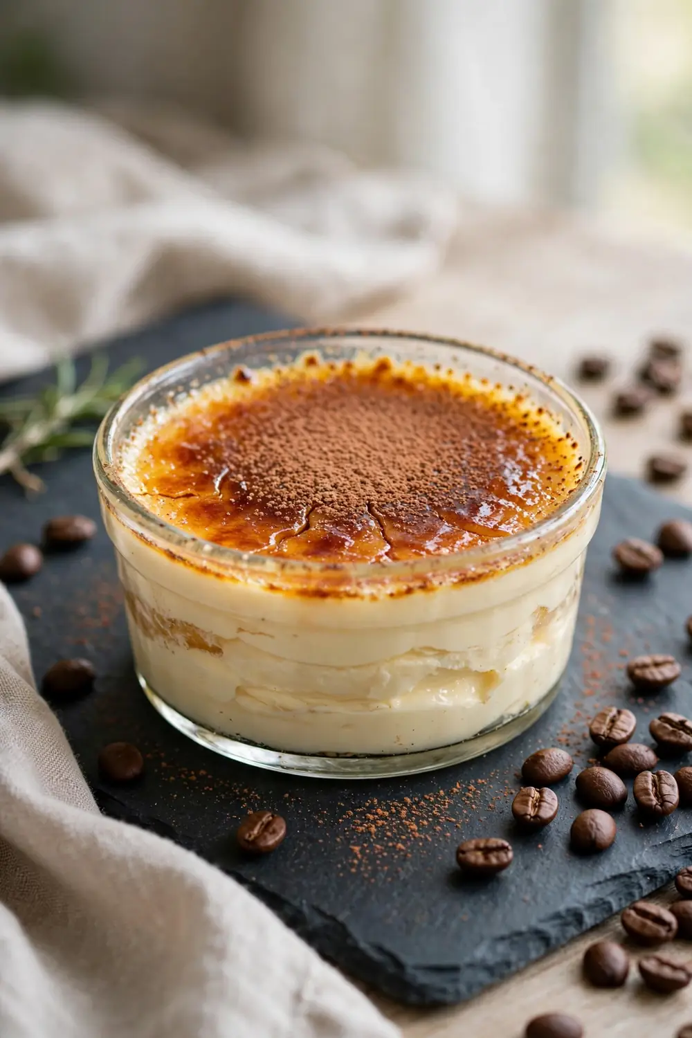 Low carb creme brulee