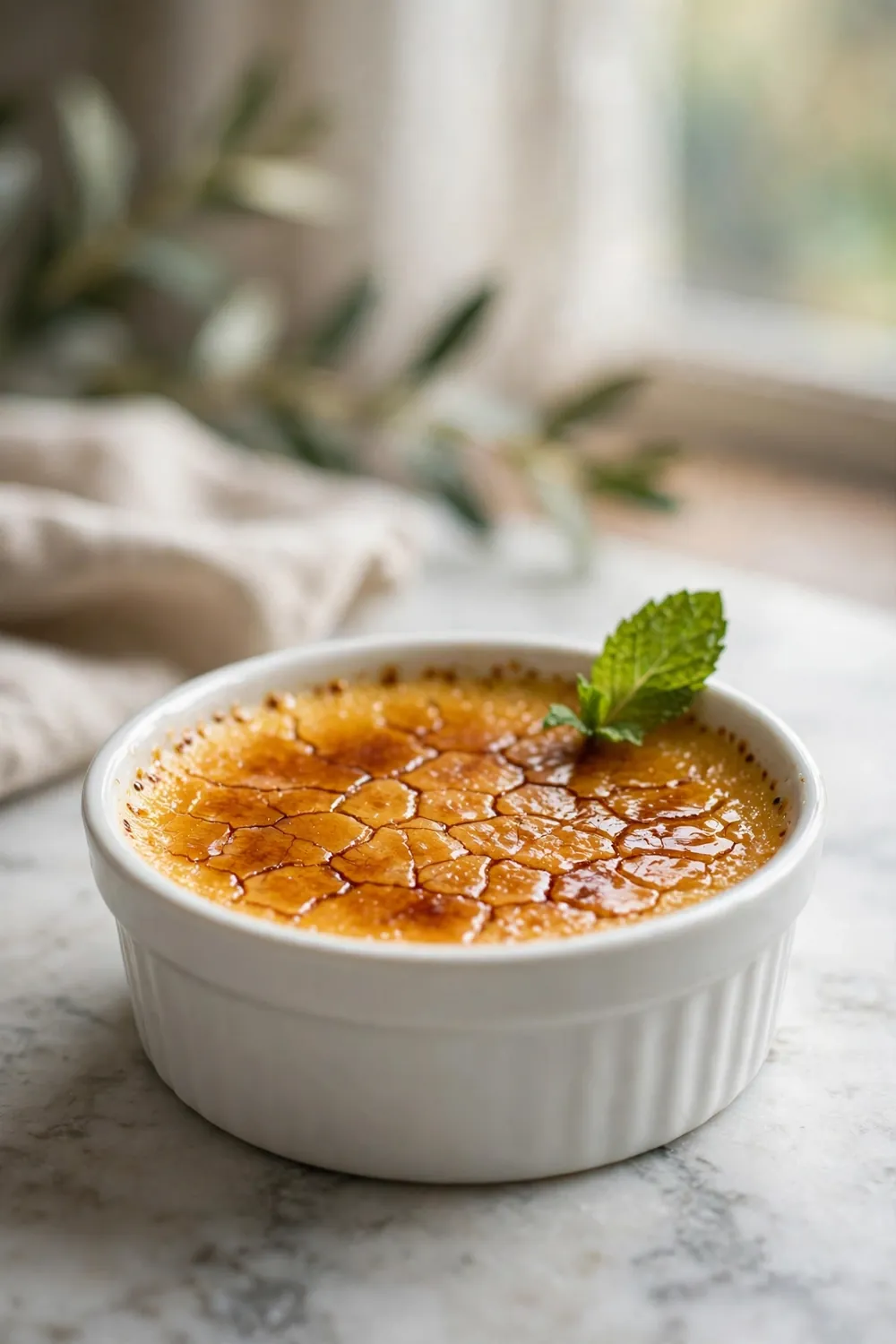 Low carb creme brulee