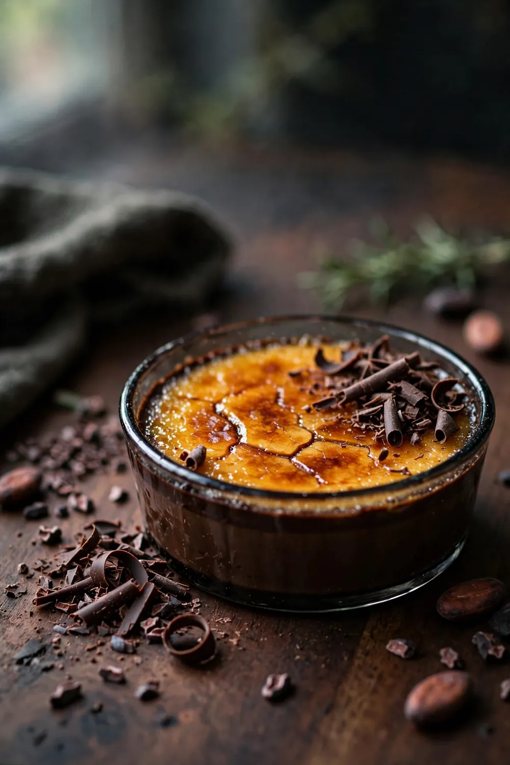 Low carb creme brulee