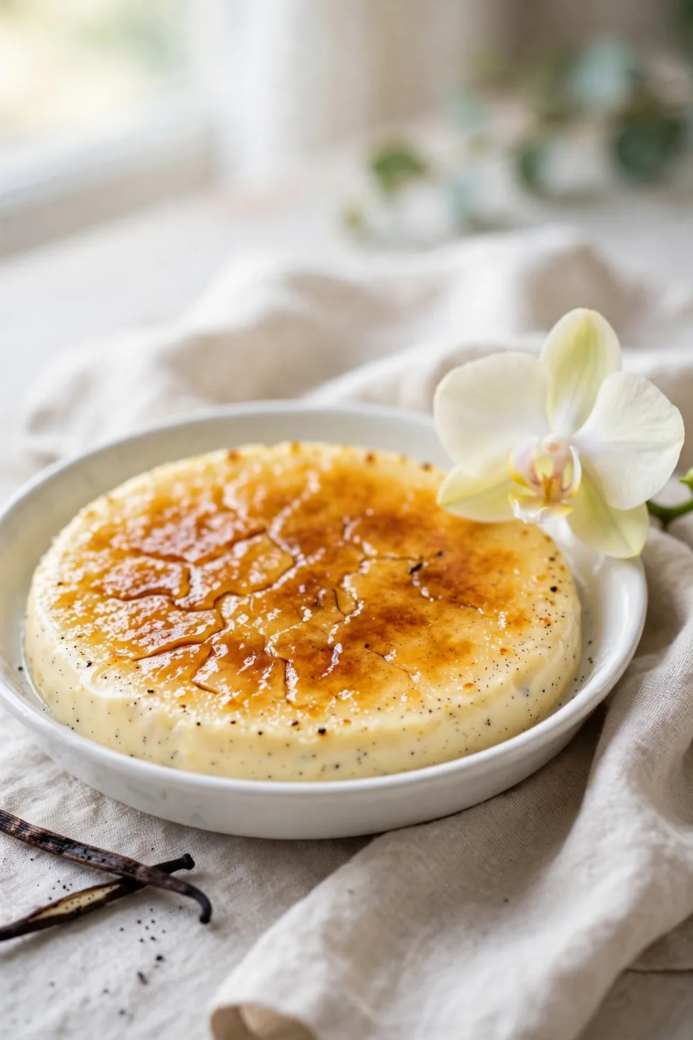 Low carb creme brulee