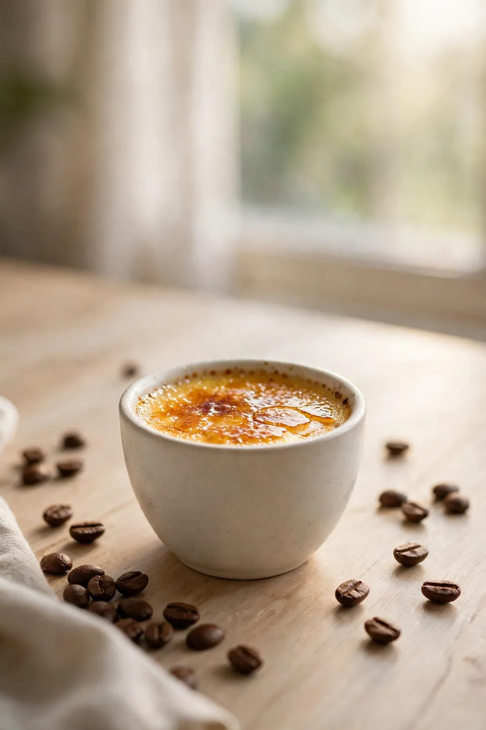 Low carb creme brulee